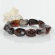 Amber bracelet - cherry color beads